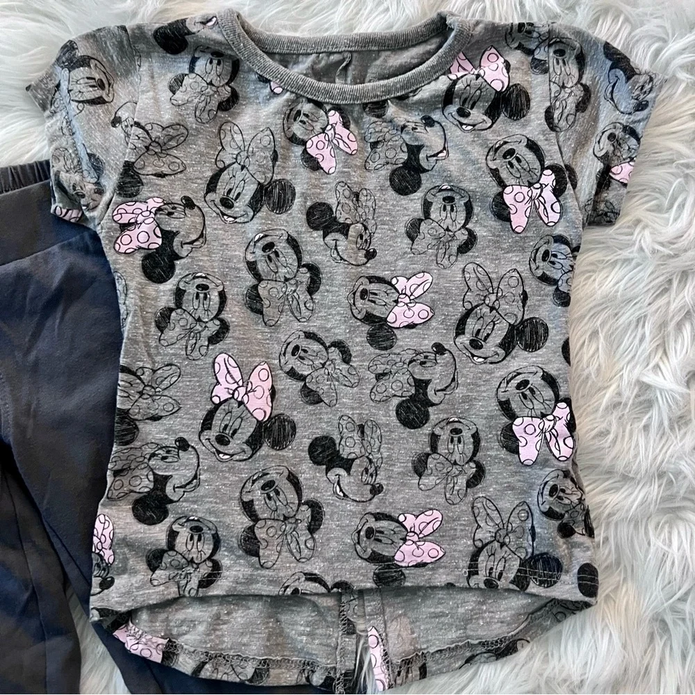 Girls 4T Outfit Bundle Minnie Mouse